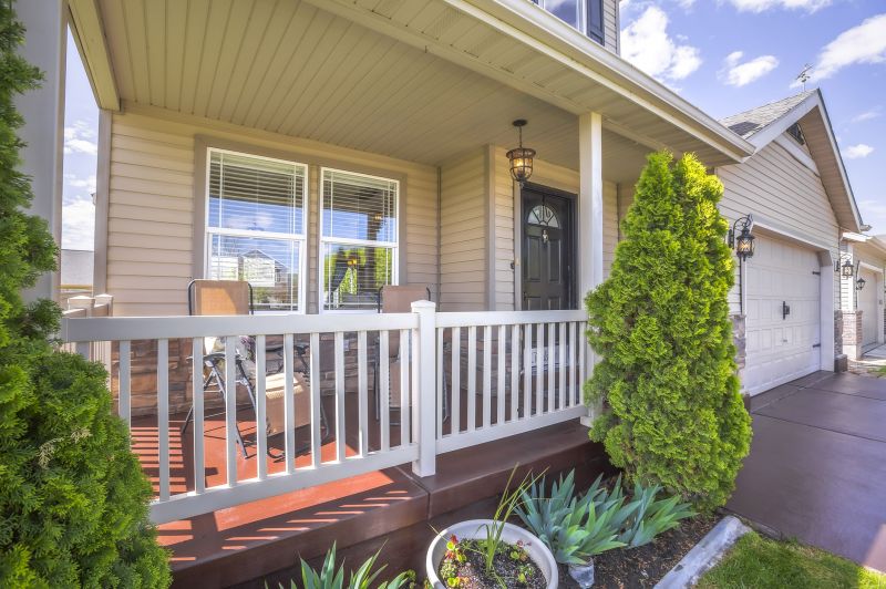 Finished Fence and Porch